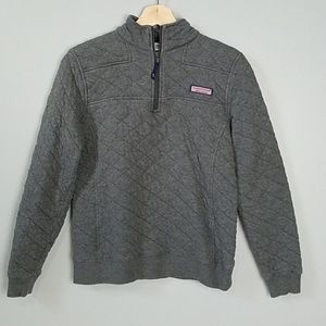 Vineyard Vines Shep Shirt Gray Pullover Top XS
